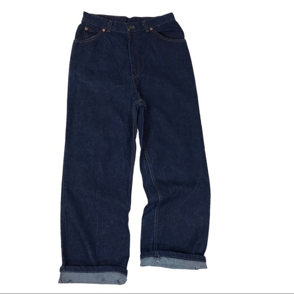 Levi's Denim - Vintage Orange Tab Women’s Dark Wash Levi’s Straight Leg